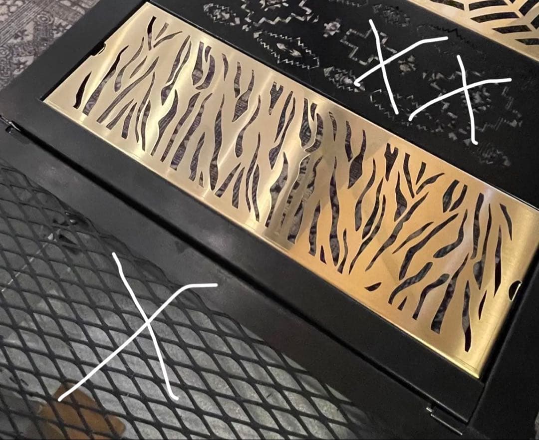 IGT 天板 真鍮 ハーフユニット　タイガー2枚セット　802 PRODUCTS