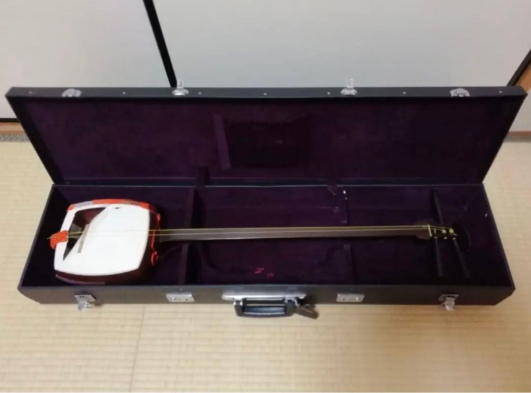 三味線　紅木　和楽器