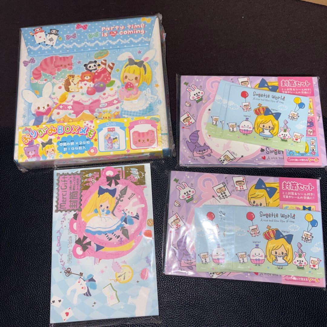 リトルフェアリーテイル　メモ帳　カミオジャパン　ミニメモレター　平成レトロ