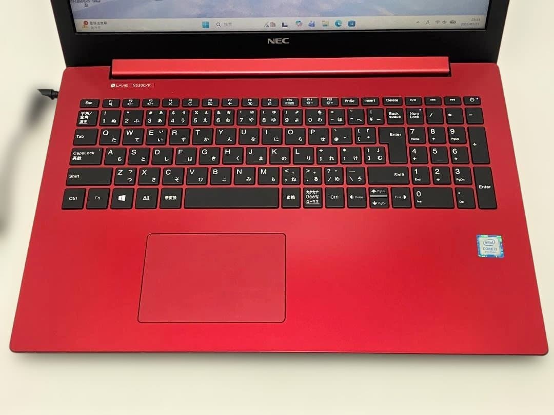 NECノートパソコン Core i3/8GB/新品SSD/Windows11