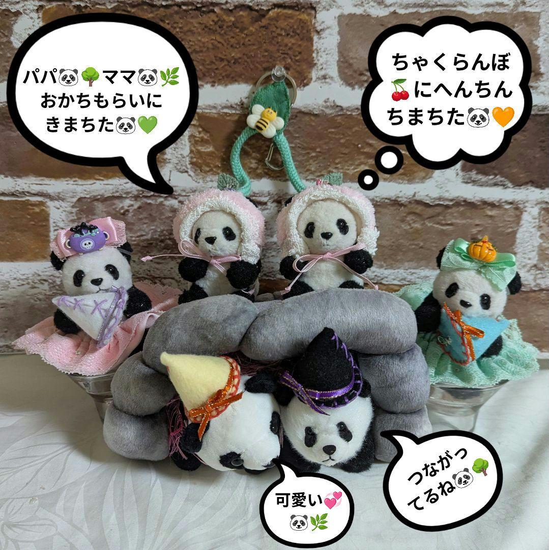 シャンシャン様♡のおでシャンちゃん♡オーダー☆さくらんぼ変身コス＆ハロウィンコス