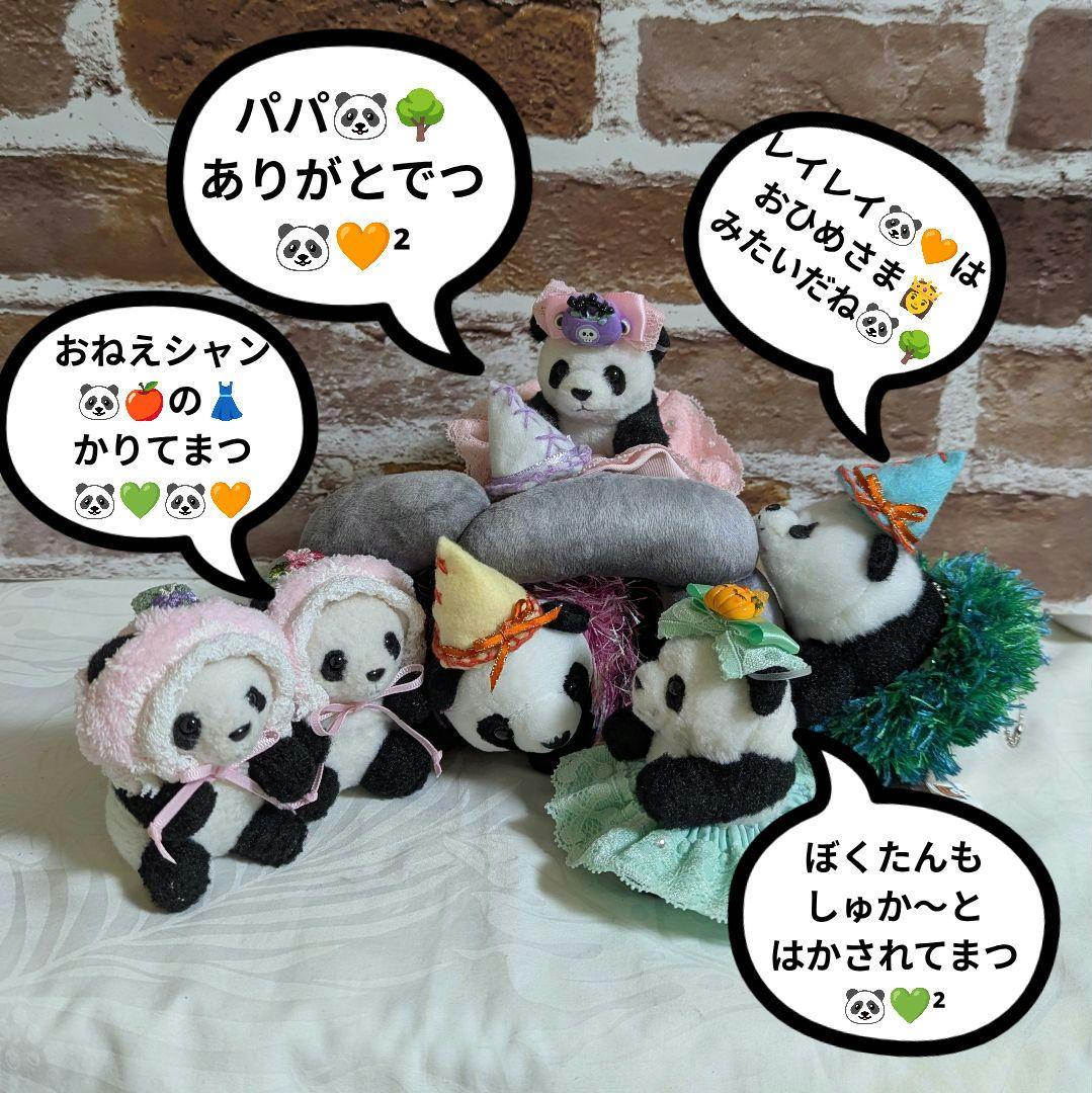 シャンシャン様♡のおでシャンちゃん♡オーダー☆さくらんぼ変身コス＆ハロウィンコス