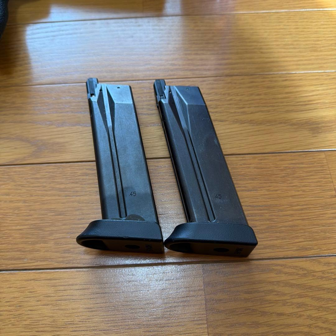 東京マルイ HK45 ガスブローバック 美品 マガジン2本 箱あり ガス付き