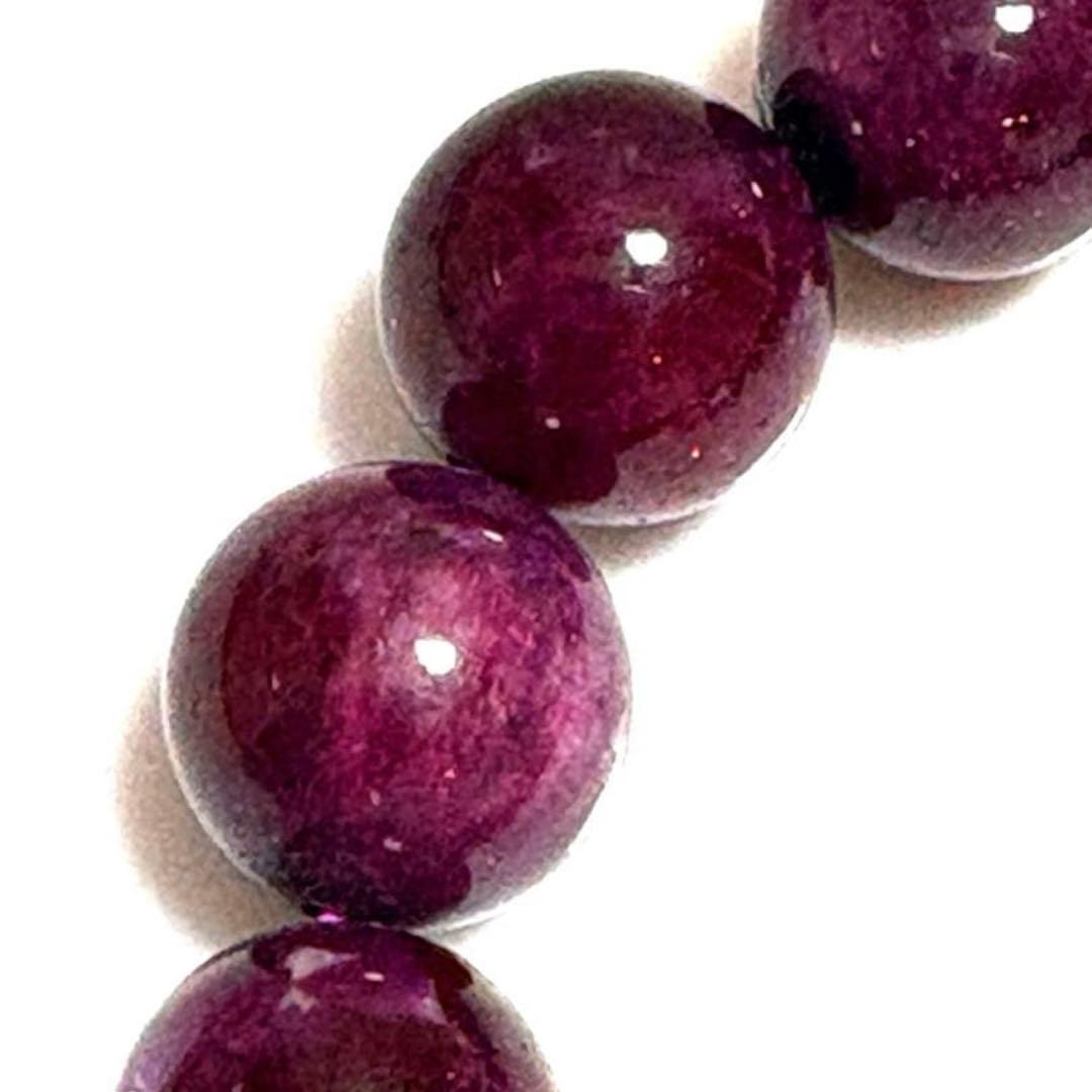 高品質　ルビー　天然無処理　ブレスレット