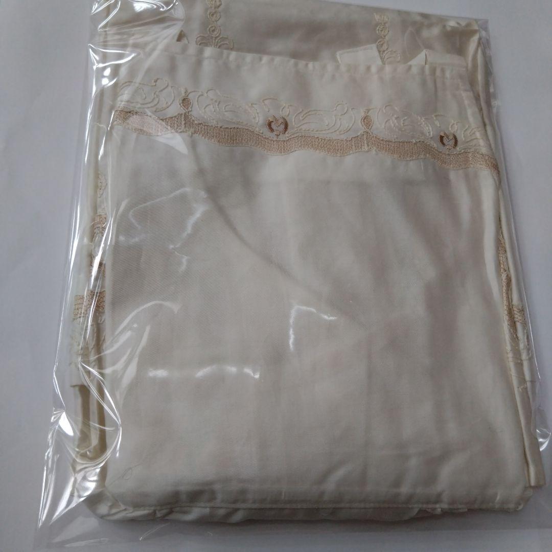 mila schon　ミラ・ショーン　レディース　エプロン　刺繍　アイボリー