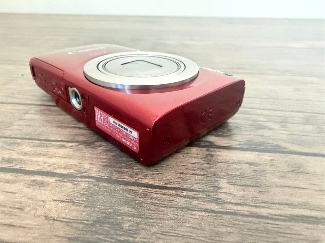 Canon デジカメ IXY 200 レッド コンパクトデジタルカメラ 赤