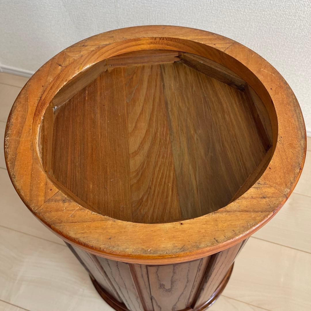 李朝家具 収納付き丸型スツール インテリア アンティーク　家具　レトロ　木製