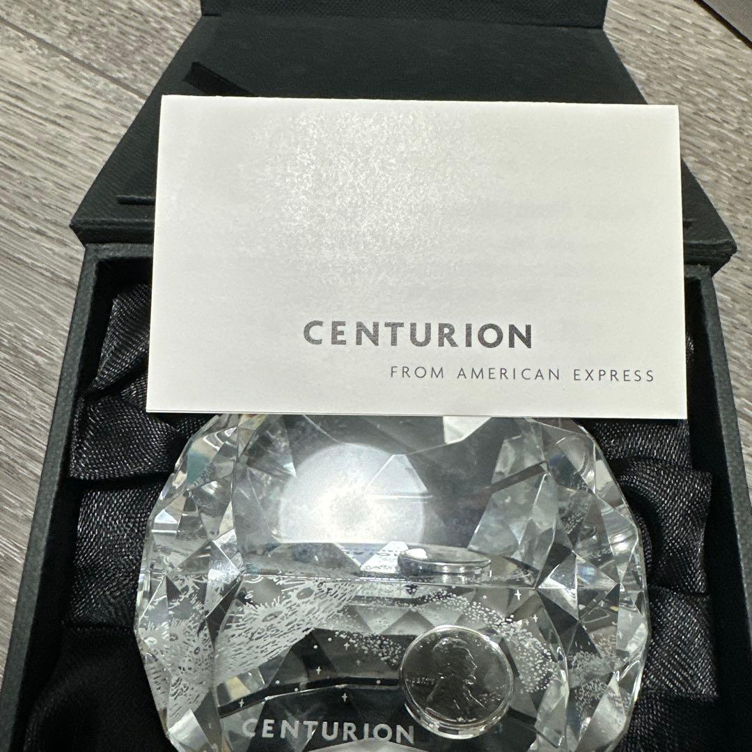 AMERICANEXPRESS ガラスオブジェ