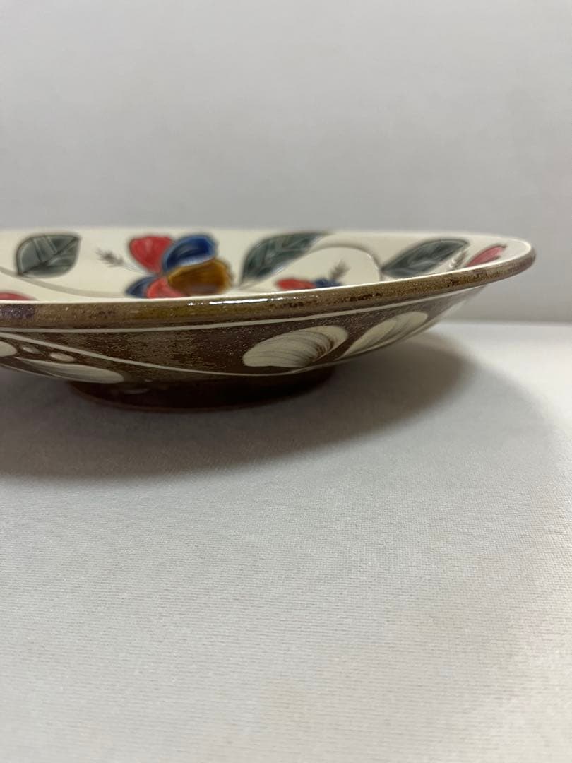 【陶芸工房ふじ】やちむん8寸深皿