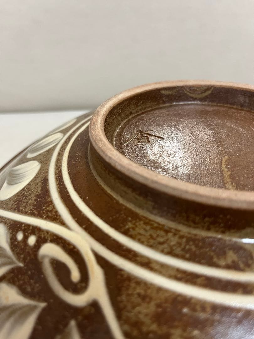 【陶芸工房ふじ】やちむん8寸深皿
