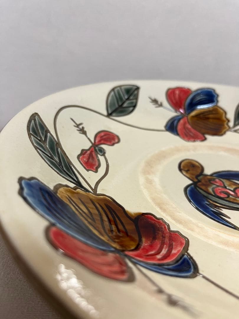 【陶芸工房ふじ】やちむん8寸深皿