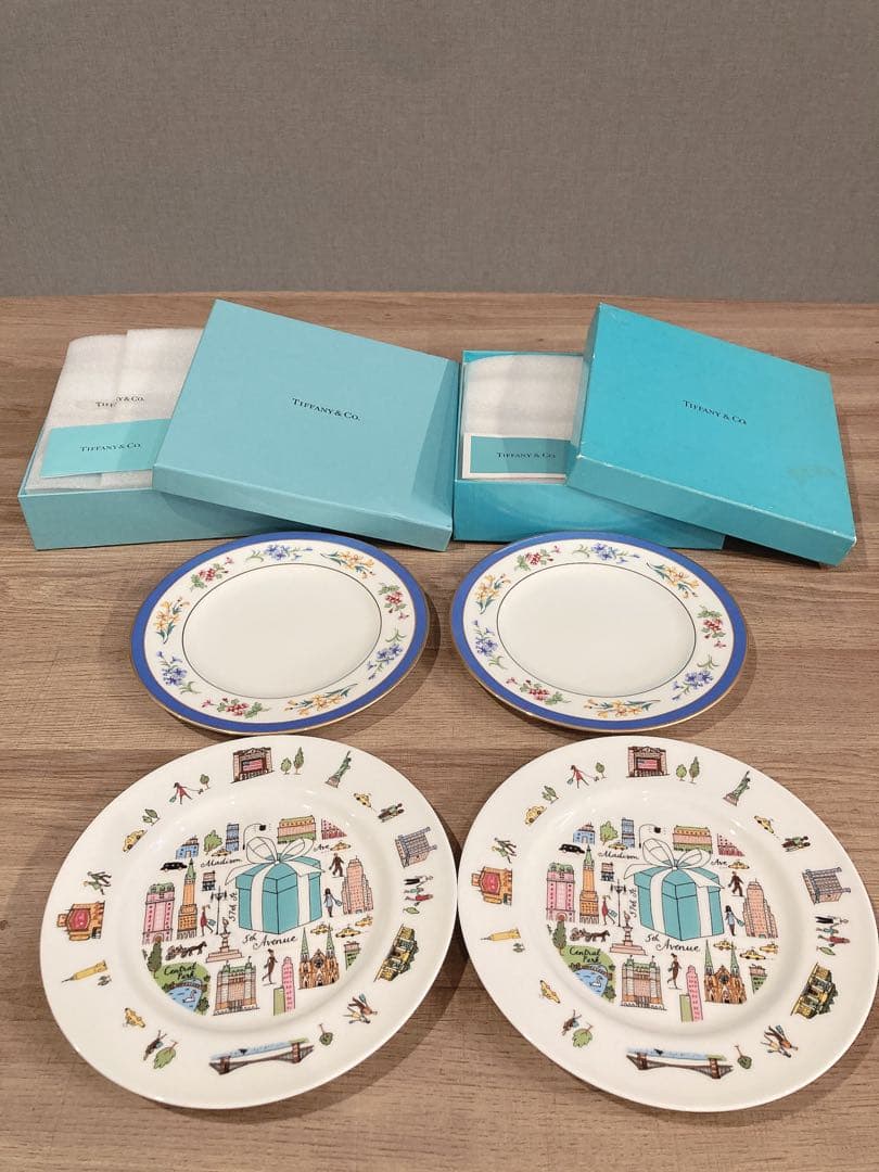 限定値下げです⭐︎ニューヨークペア未使用品TIFFANYペアフローラル未使用品