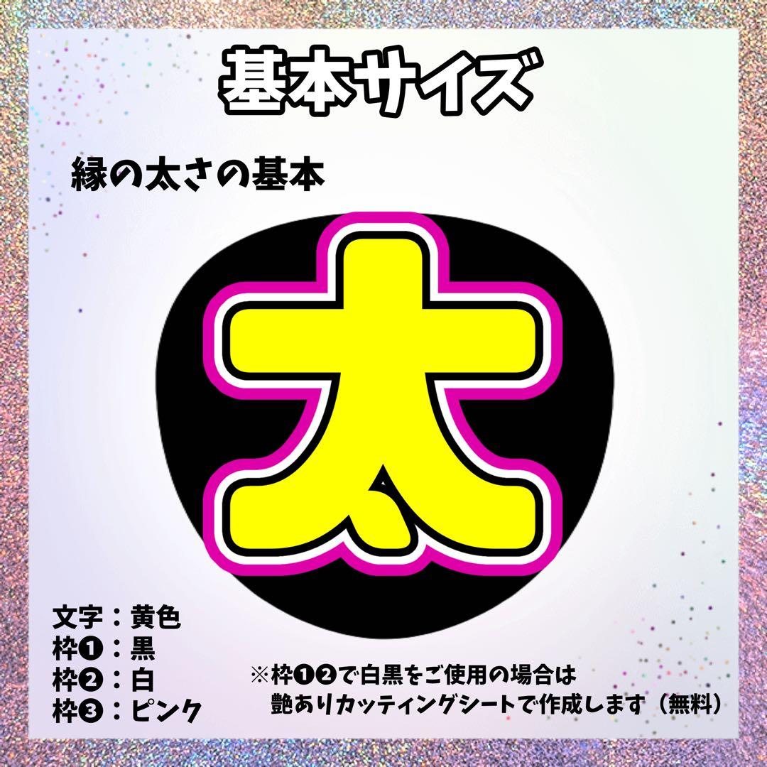Aページ　うちわ文字