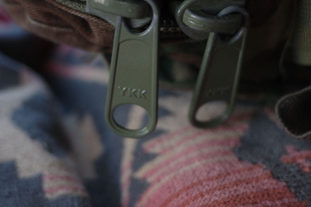 実物 USED 米軍 HGU-56/P ヘルメットバッグ ウッドランドカモ