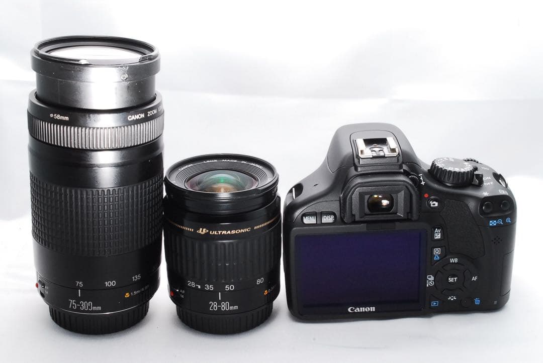 スマホ転送可‼️CanonKiss X4‼️超望遠レンズ付‼️入門モデル‼️すぐ使える‼️