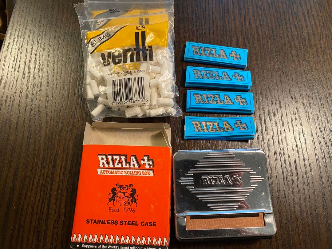 (未使用)RIZLA手巻きタバコ作成ケースセット