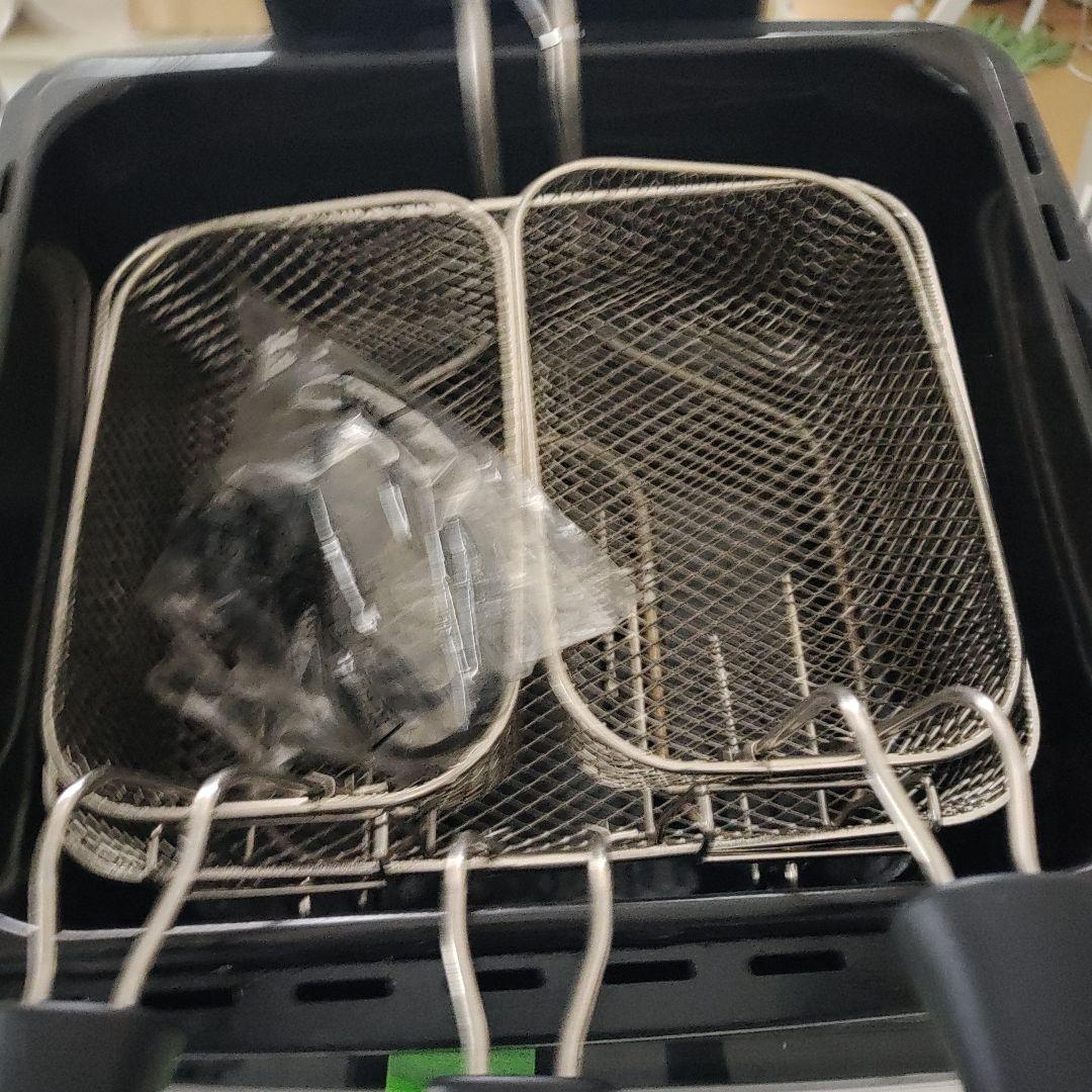 Elite Gourmet 電気フライヤー 2バスケット