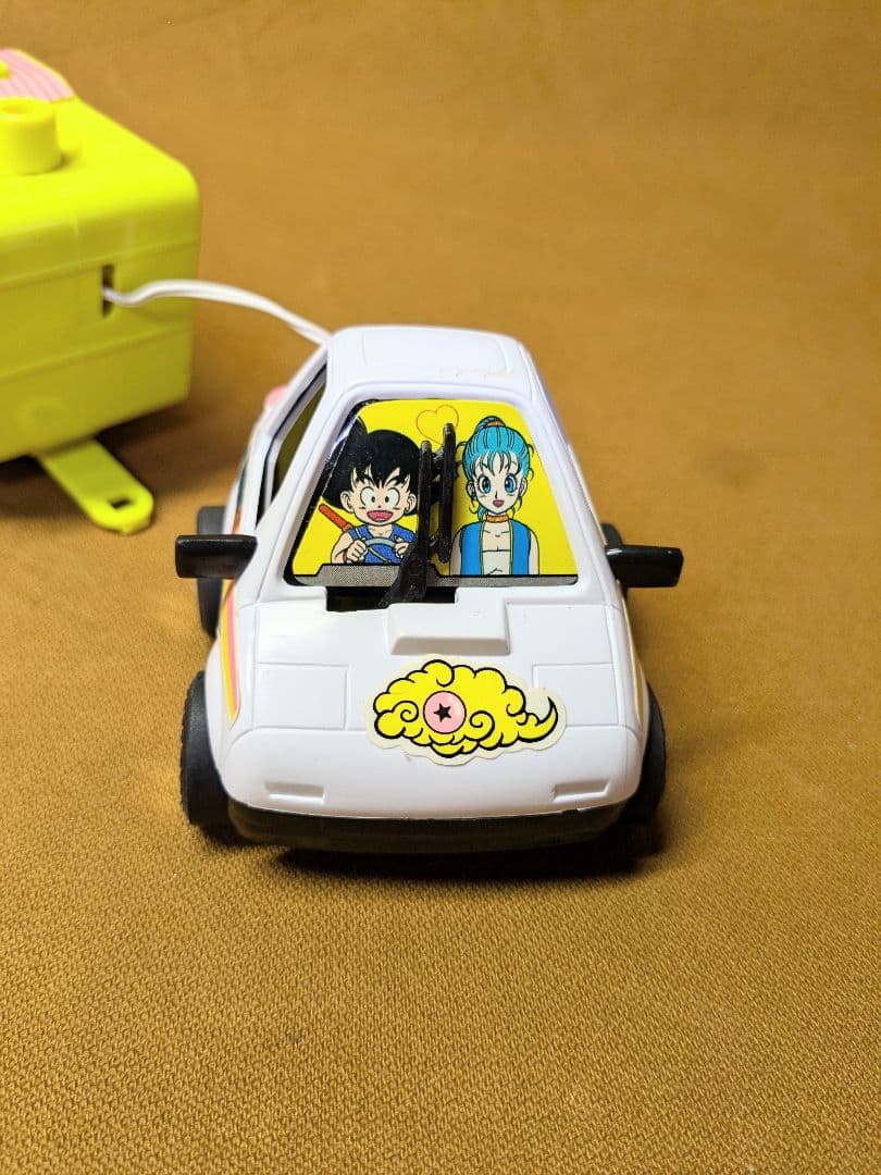 ドラゴンボール　くるくるリモコン　 当時物　株式会社ロビン　ラジコン　ブルマ