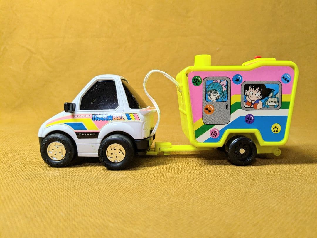 ドラゴンボール　くるくるリモコン　 当時物　株式会社ロビン　ラジコン　ブルマ