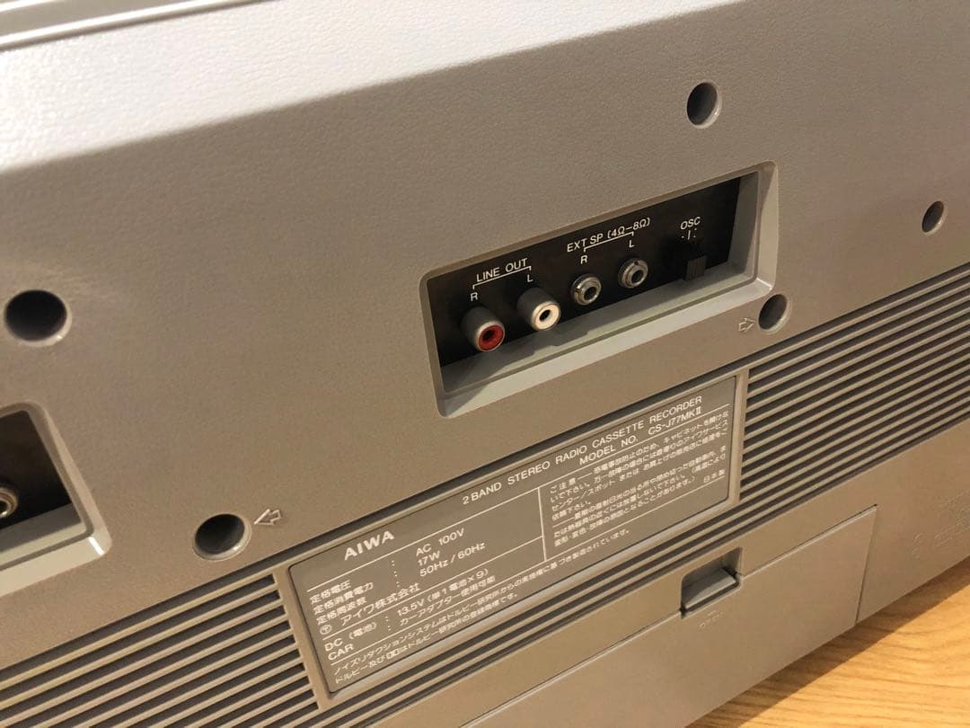 美品Aiwa CS-J77MKII