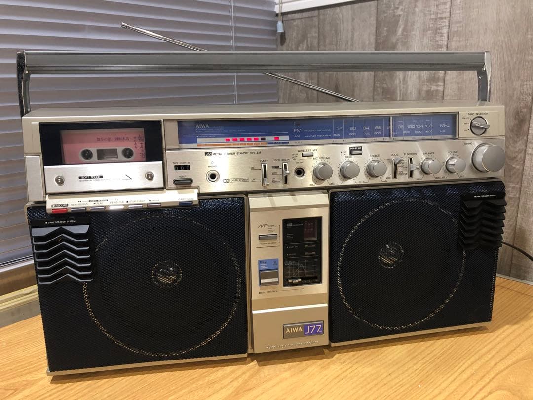 美品Aiwa CS-J77MKII