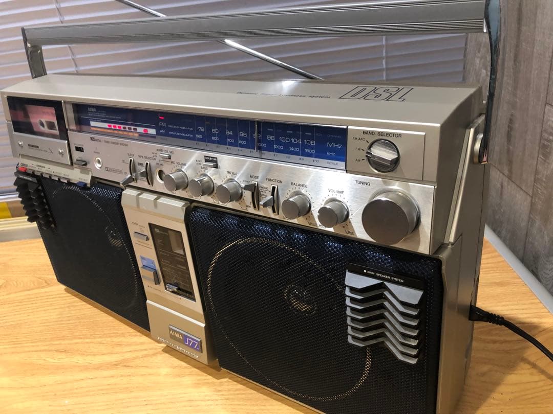 美品Aiwa CS-J77MKII