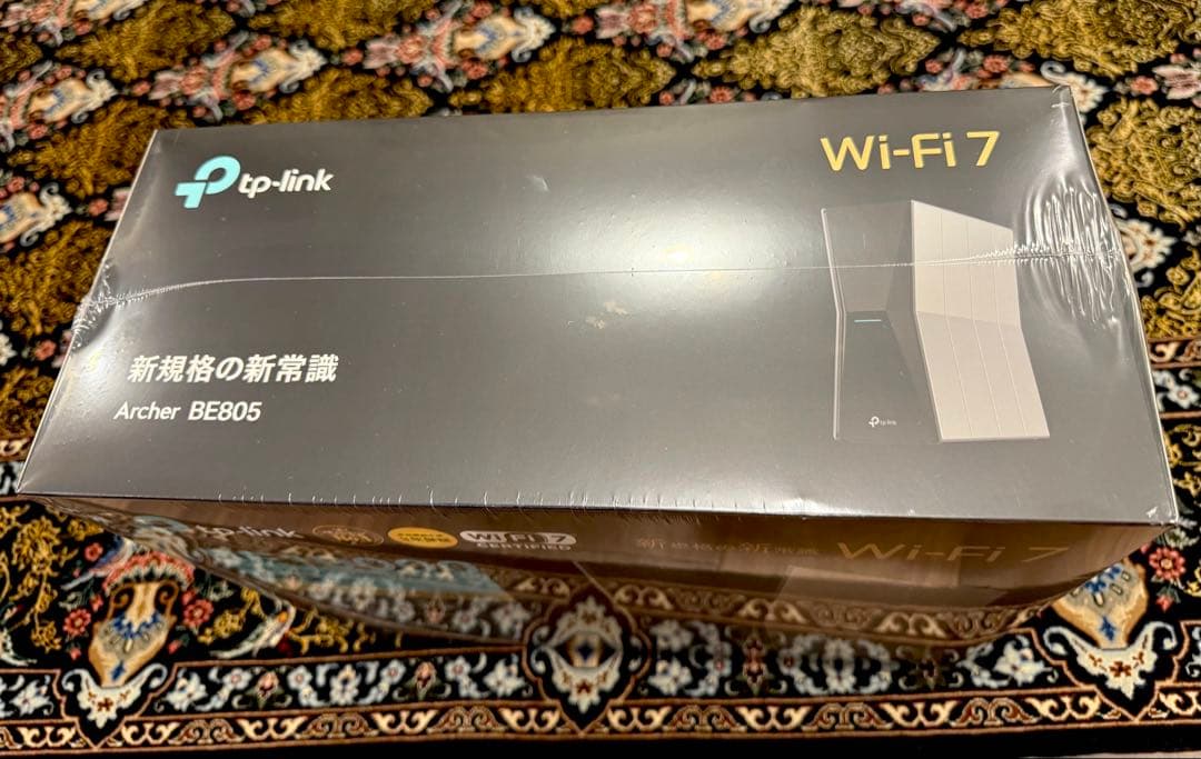 【新品未使用】TP-Link Archer BE805 Wi-Fi 7 ルーター