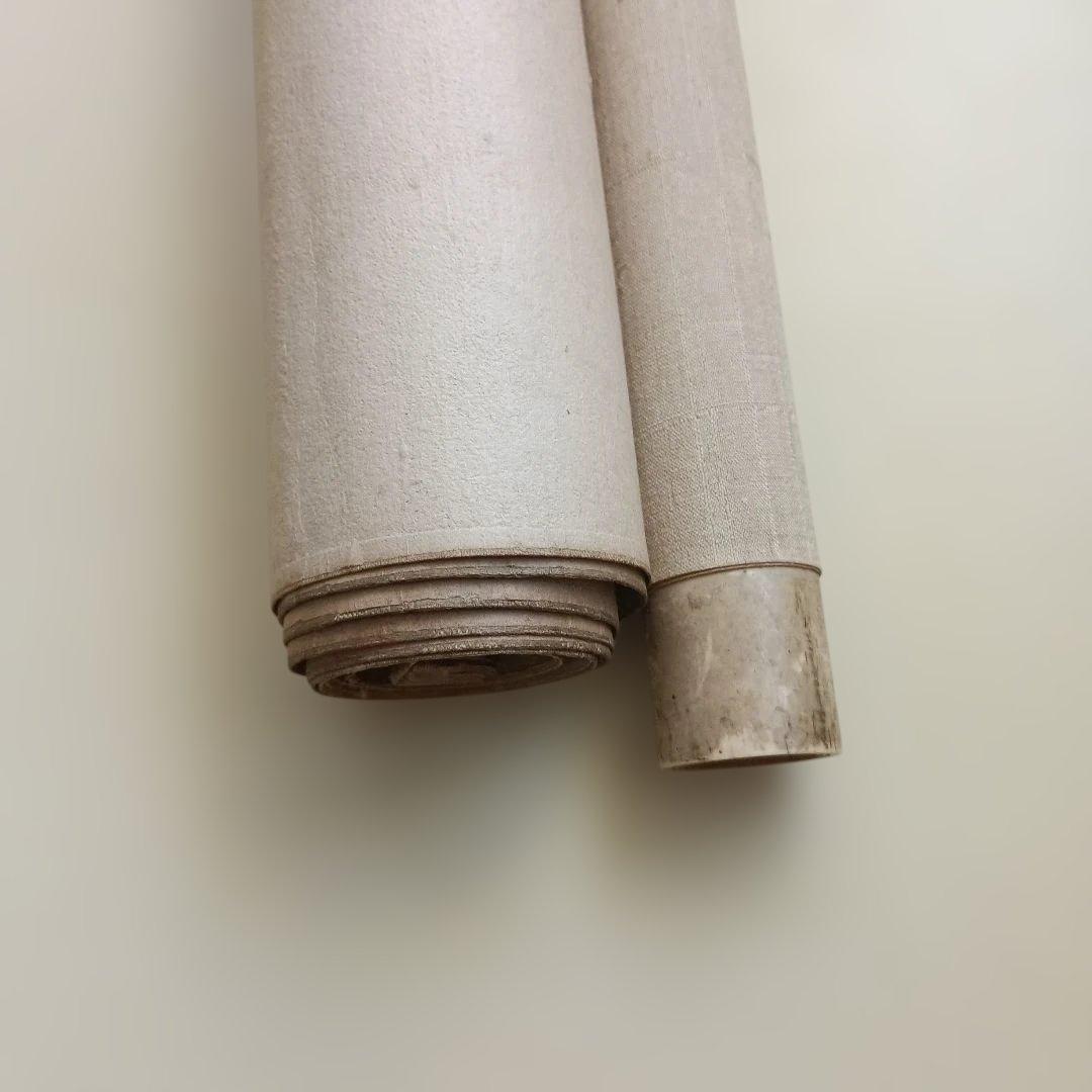 お値下げ　掛軸　雛祭り　箱無し　猫　ひな人形　骨董