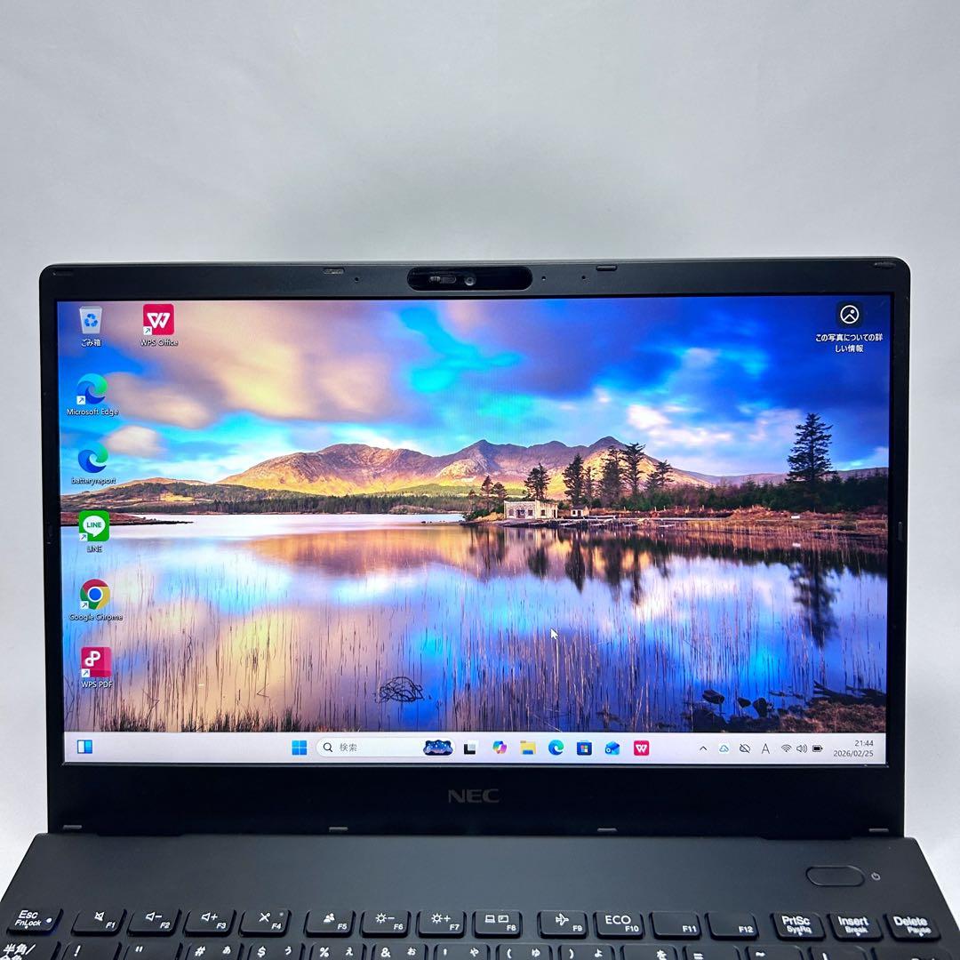 【美品】NEC VersaPro｜バッテリー良好｜Ryzen5｜SSD256GB