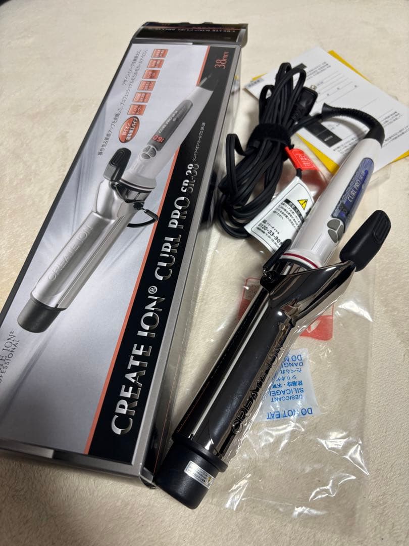 CREATE ION CURL PRO SR-38mm カールヘアアイロン