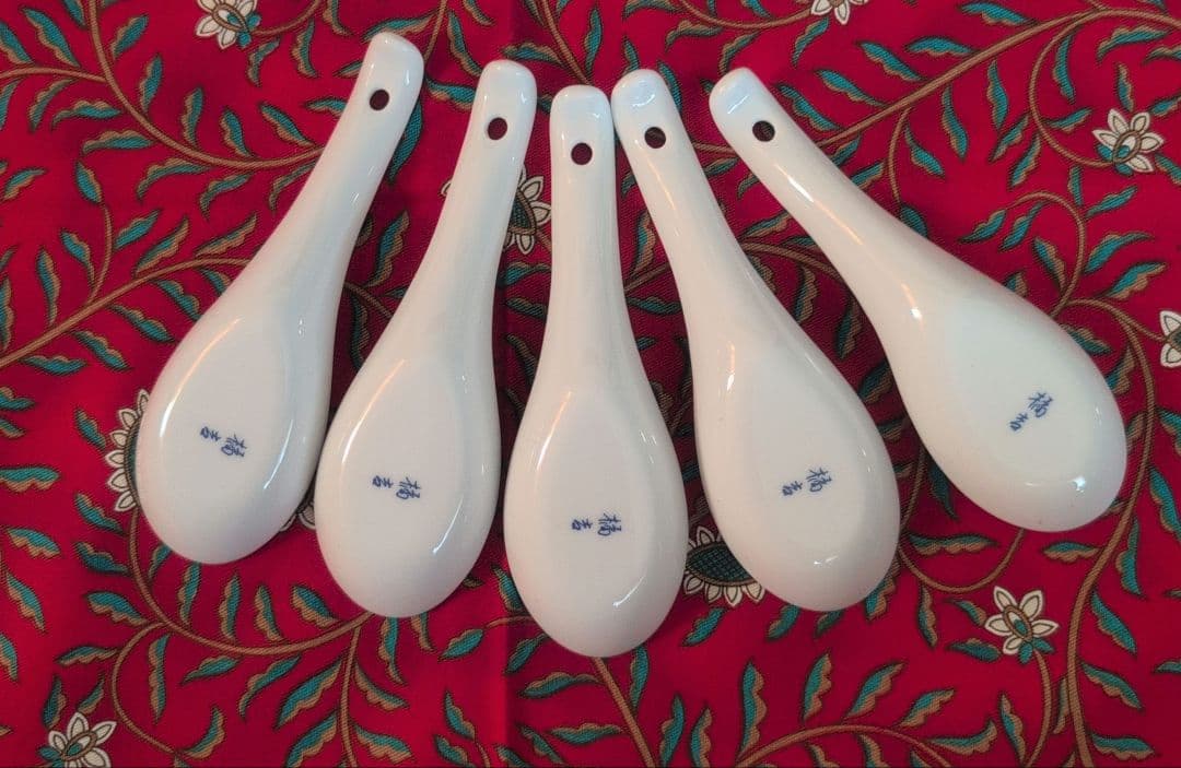 たち吉　宝尽くし　中華どんぶり　レンゲセット　ラーメン丼　中華丼　どんぶり　5名