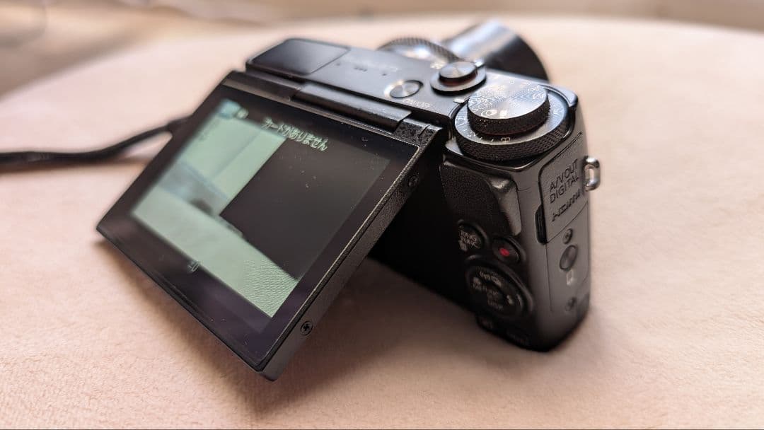 中古美品！Canon PowerShot G7 X ブラック デジタルカメラ