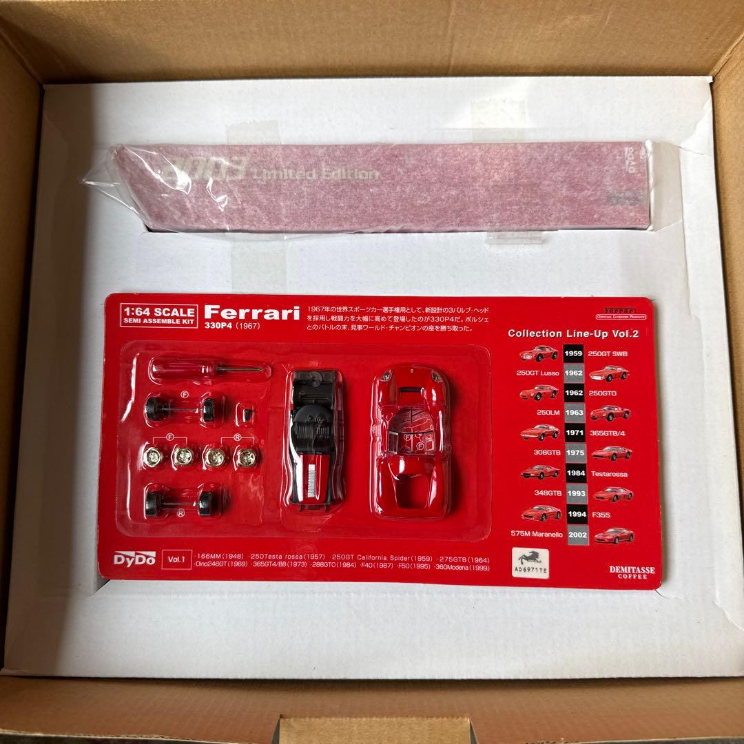 ダイドー フェラーリVol.2 10台 330P4 ケース付　未開封品