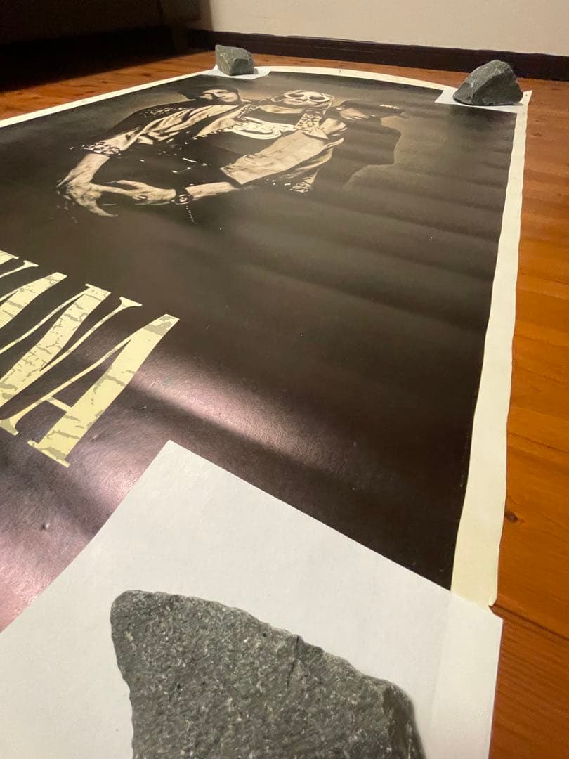 【1994年 当時物】NIRVANA 特大140×100cm GIANT正規貴重