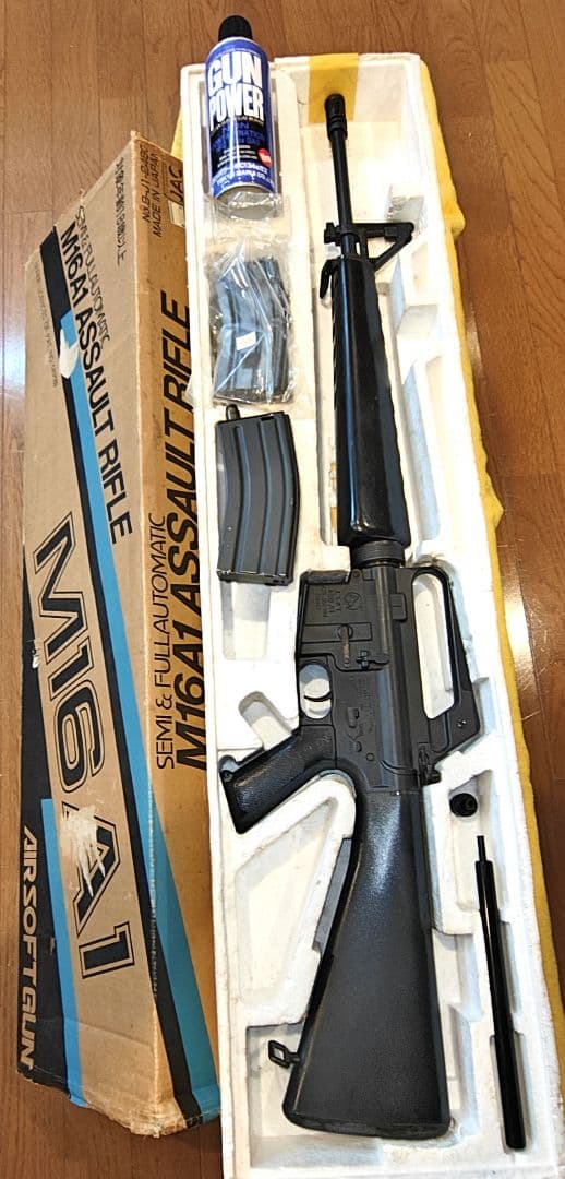k*b様 高騰★超幻レアのM16A1☆36年物JAC製☆アサルトライフル☆セミ&