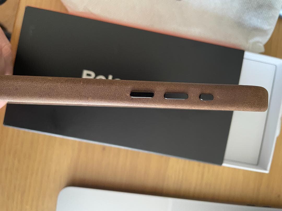 Belemay iPhone 15 Pro Max(6.7インチ)ラトロブラウン