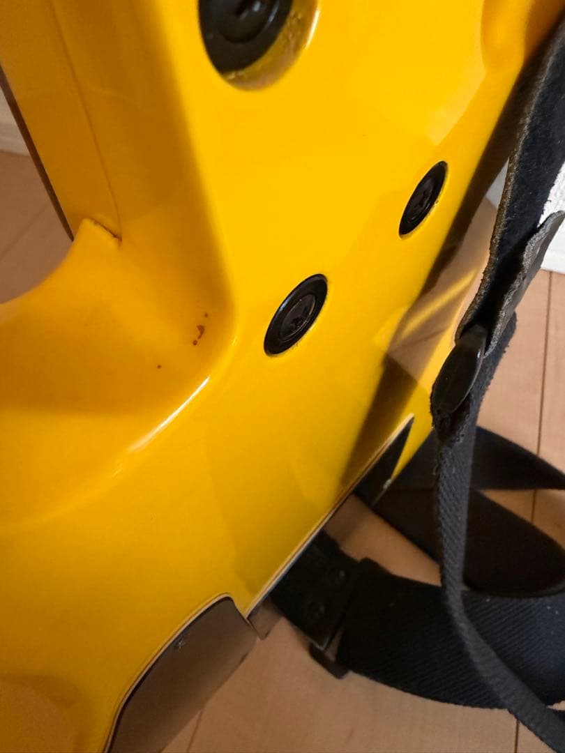 【希少】Burny YH-JR hideイエローハートjrミニギター