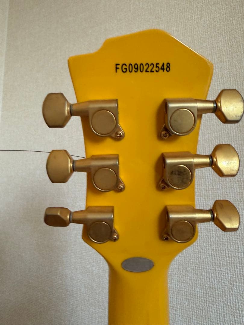 【希少】Burny YH-JR hideイエローハートjrミニギター