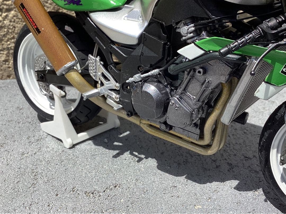 バイクプラモデル　族車　アオシマ1/12 750RS ZⅡ (ジャンク品)