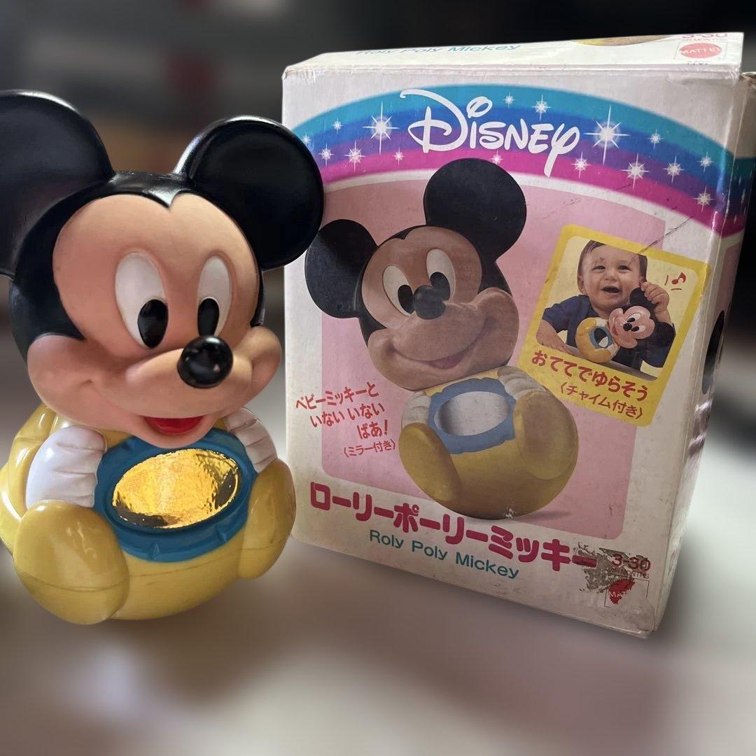ディズニー　ミッキーセット　ローリーポーリーミッキー　知育玩具　3ヶ月から