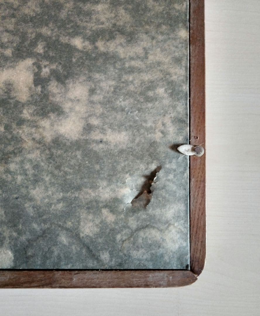 岡田茂吉『地上天国』書　扁額　世界救世教　複製：約149×49×2.5(cm)