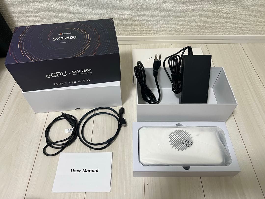 グラフィックボード・グラボ・ビデオカード BOSGAME GVP7600 eGPU