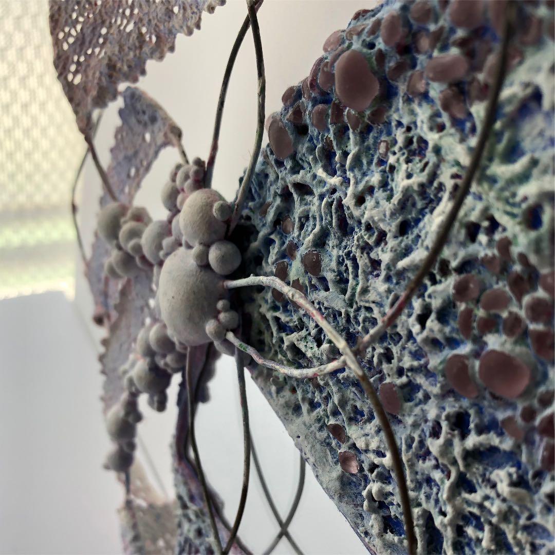 原画　アクリル着色　「夜のひかり」 吉田美香