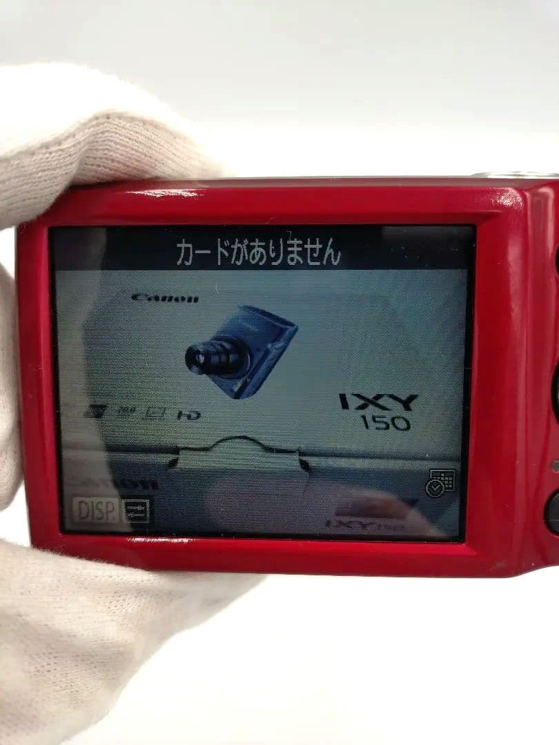 ✨️完動品✨️美品 canon IXY150 レッド デジタルカメラ 付属品付