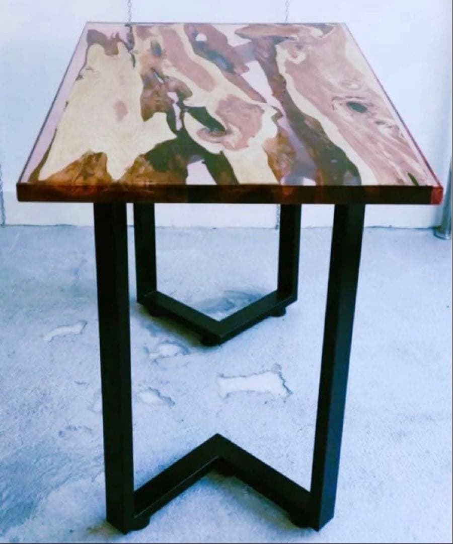 レジンテーブル リバーテーブル ハンドメイド カイヅカイブキ ディスプレイ台にも