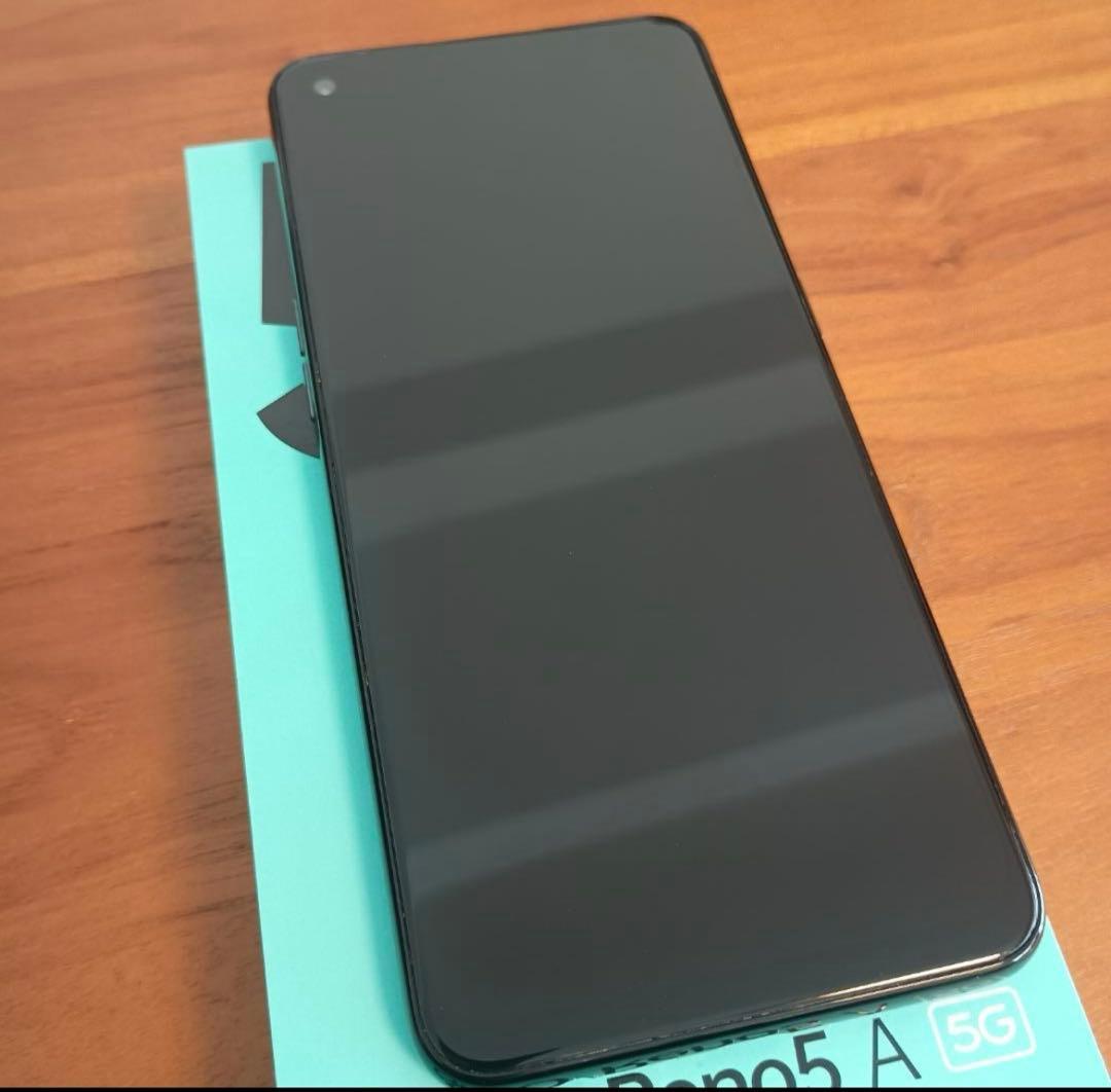 OPPO Reno5 A シルバーブラック SIMフリー 128GB