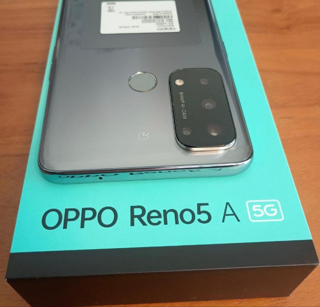 OPPO Reno5 A シルバーブラック SIMフリー 128GB