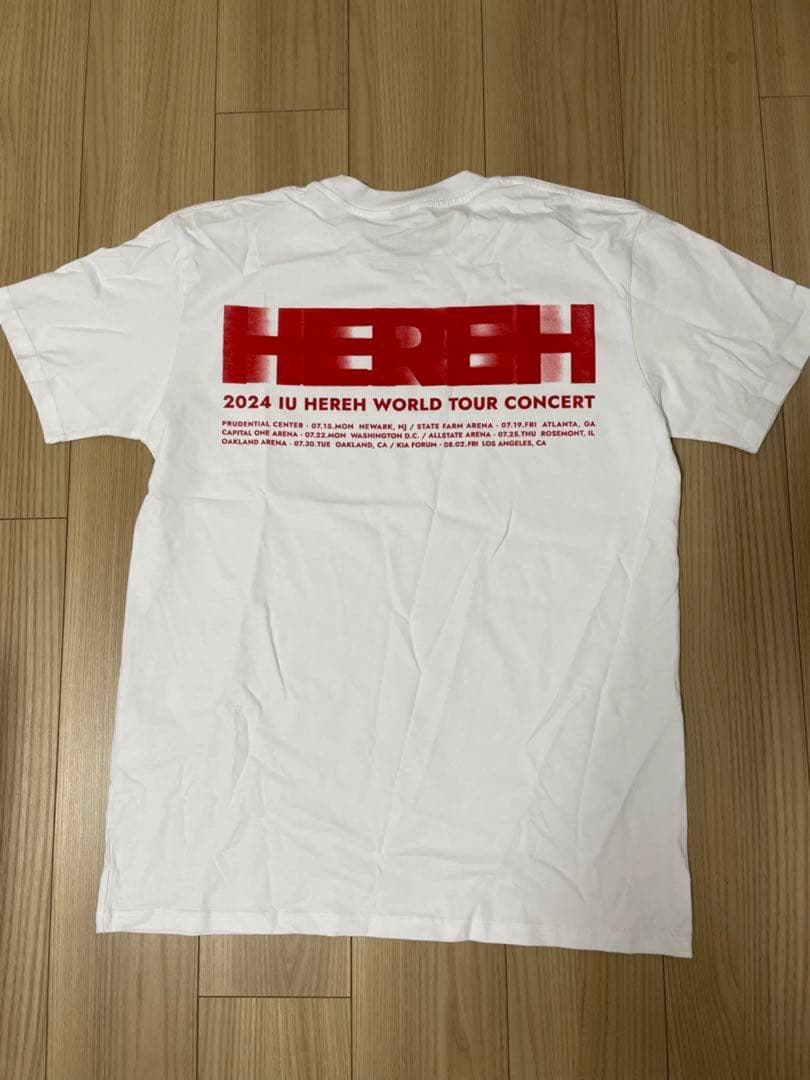 2024 IU USA限定 Tシャツ アメリカ公演