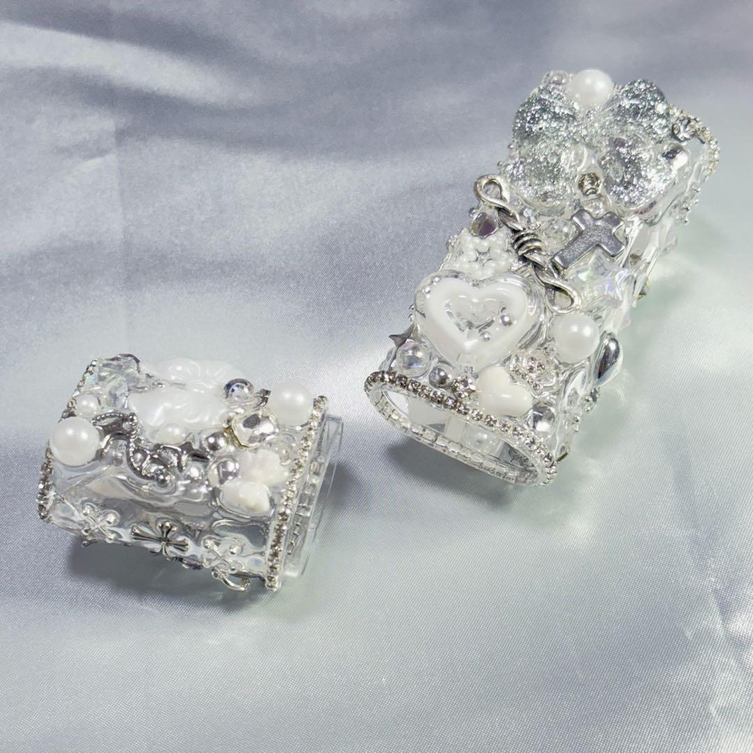 ハンドメイド iQOS アイコス イルマワン デコケース ゴテゴテ MU014