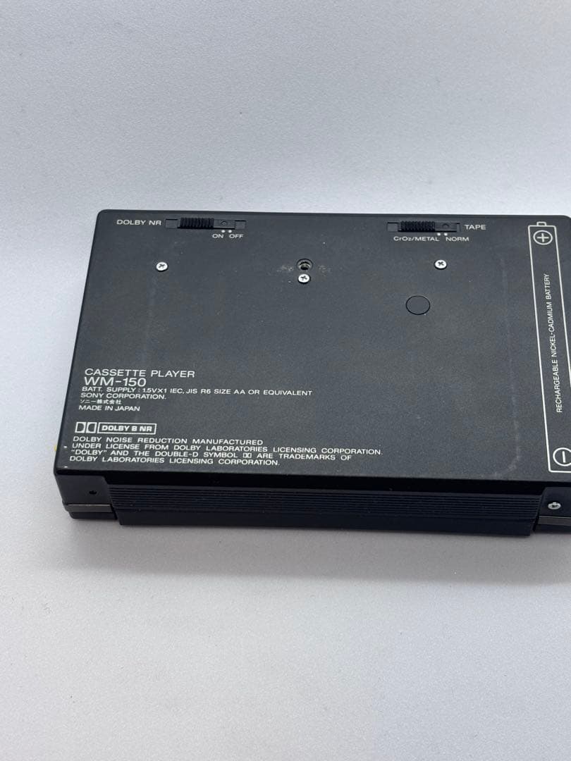 SONY WM-150 カセットプレーヤー　ジャンク品